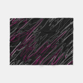 Marmorrosa Fleecedecke (Vorderseite (Horizontal))
