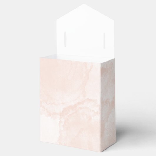Marmorrosa Gefälligkeitsboxen Geschenkschachtel (Geöffnet)