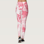 Marmorrosa Leggings (Rückseite)