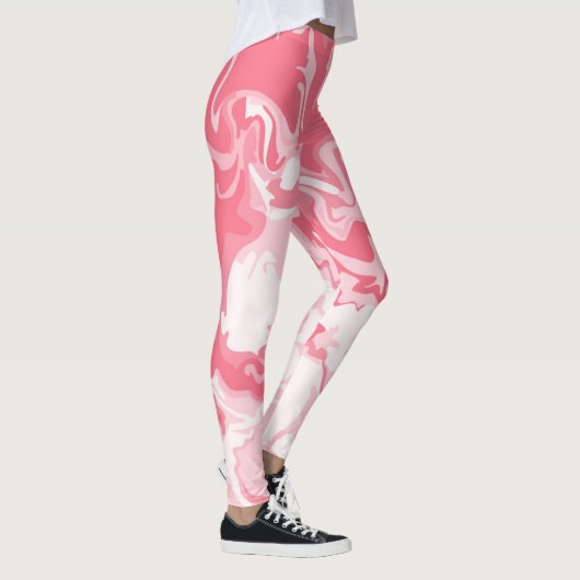 Marmorrosa Leggings (Rechts)