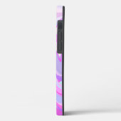 Marmorrosa Lila Türkis Case-Mate iPhone Hülle (Rückseite / Links)