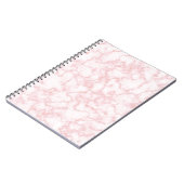 Marmorrosa Notizblock (Linke Seite)
