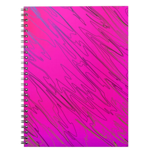 Marmorrosa Notizblock (Vorderseite)