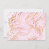 Marmorrosa Rose Makeup Beauty Certificate Geschenk (Rückseite)