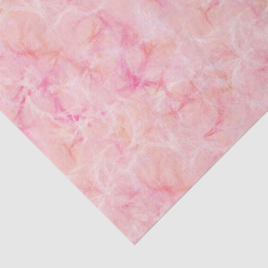 Marmorrosa Seidenpapier (Ausschnitt)