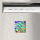 Marmorrost Wirbel hell und schön Magnet (In Situ (Geschirrspüler))