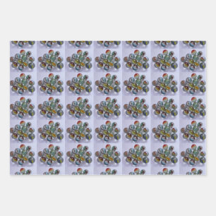 Marmorsammler Geschenkpapier Set