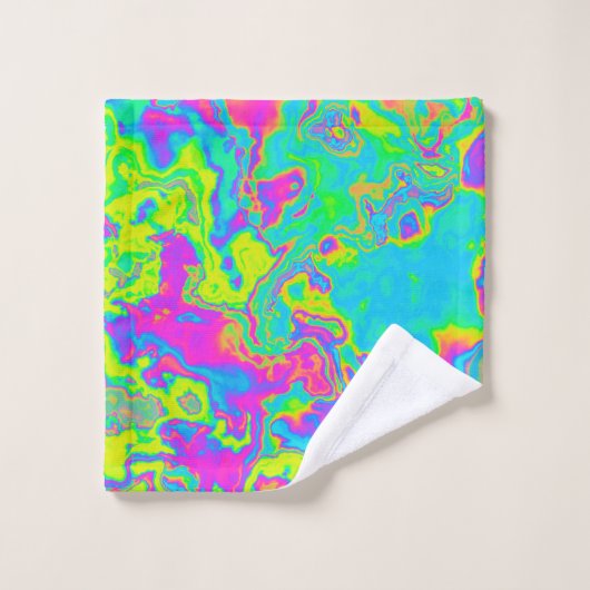 Marmorsäure Badhandtuch Set (Waschlappen)