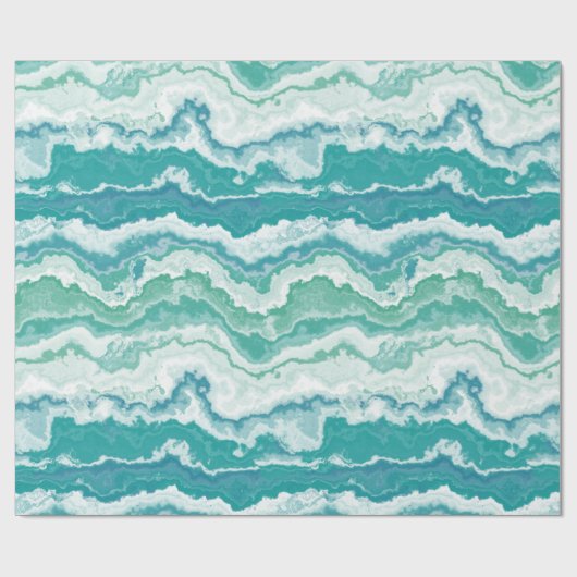 Marmorschaum: Geschenkpapier (Flach)