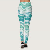 Marmorschaum: Leggings (Rückseite)