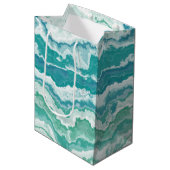 Marmorschaum: Mittlere Geschenktüte (Vorderseite Schrägansicht)