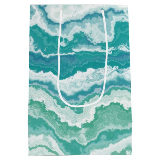 Marmorschaum: Mittlere Geschenktüte (Rückseite)