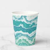 Marmorschaum: Pappbecher (Rechts)