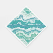 Marmorschaum: Serviette (Ecke)
