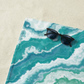 Marmorschaum: Strandtuch (Beispiel)