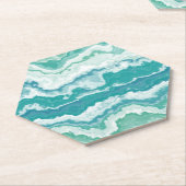 Marmorschaum: Untersetzer (angewinkelt)