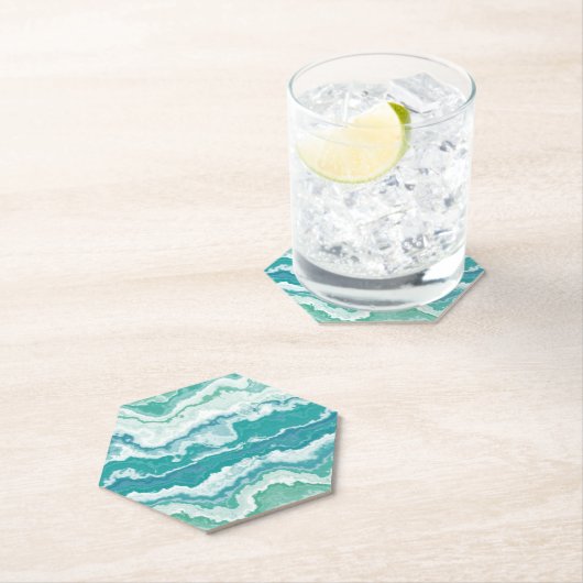 Marmorschaum: Untersetzer (Vor Ort)