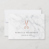 Marmorschere Rose | Salon Gift Certificate (Vorderseite)