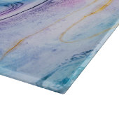 Marmorschneidebrett Schneidebrett (Ecke)