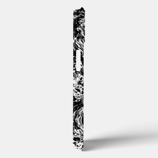 Marmorschwarz Case-Mate iPhone Hülle (Rückseite / Rechts)