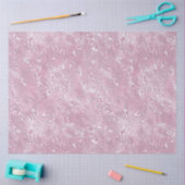 Marmorseidenmoirmuster in trostlosem Rosa Seidenpapier (Basteln)