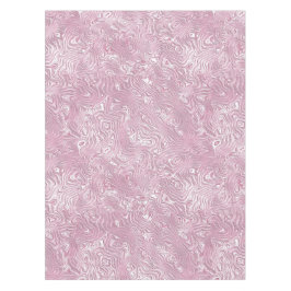 Marmorseidenmoirmuster in trostlosem Rosa Tischdecke