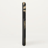 Marmorsepia Bamboo Case-Mate iPhone Hülle (Hinten/Rechts)