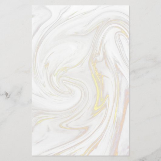 Marmorservice-Menü der Goldschere für Haarstühle Flyer (Hinten)