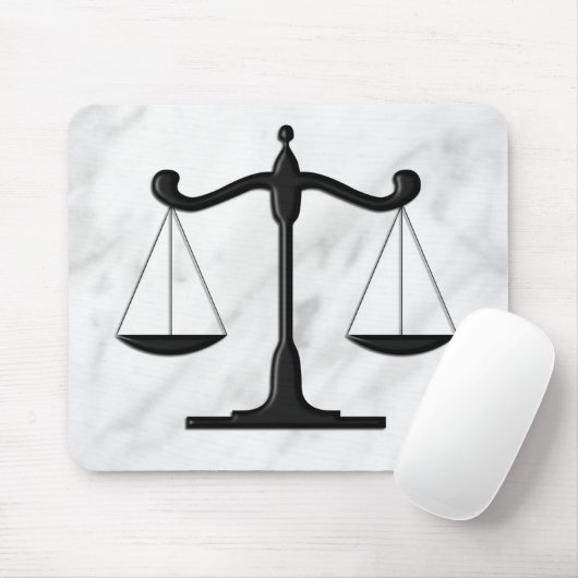 Marmorskalen Mousepad (Mit Mouse)