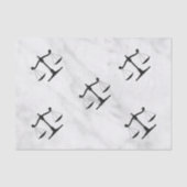 Marmorskalen Seidenpapier (Vorderseite)