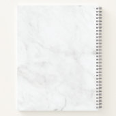 Marmorsonnenblume Unsere Eimerliste Notizblock (Rückseite)