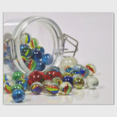 Marmorspielzeug Geschenkpapier (Flach)