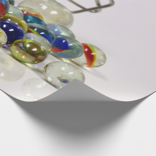 Marmorspielzeug Geschenkpapier (Ecke)