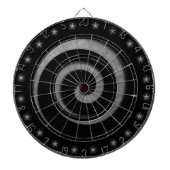 Marmorspiralverordnung Dartscheibe (vorne)