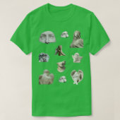 Marmorstatuen Renaissance Kunstästhetik T-Shirt (Design vorne)