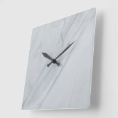 Marmorstein 10,75" quadratische Acrylwand Quadratische Wanduhr (Winkel)