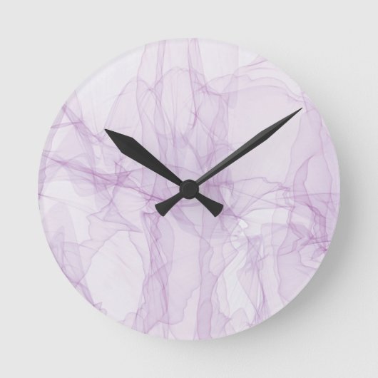 Marmorstein 8" Runde Acrylwand Uhr (Vorderseite)
