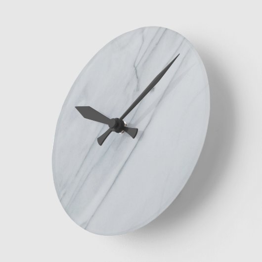 Marmorstein 8" Runde Acrylwand Uhr (Winkel)