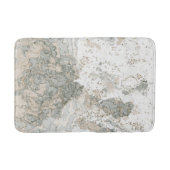 Marmorstein Abstrakt Creamy Mint Cali Gray Badematte (Vorderseite)