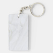 Marmorstein Akryllischer Schlüsselanhänger (Rückseite)