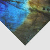 Marmorstein aquamarin türkisfarbenes Indigoblau Seidenpapier (Ausschnitt)