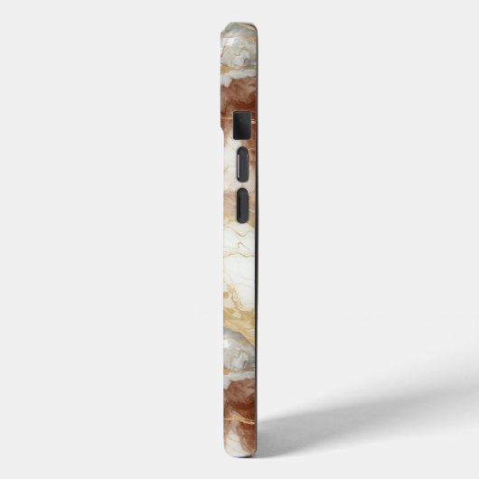 Marmorstein Gold Earth Tone iPhone / iPad Gehäuse Case-Mate iPhone Hülle (Rückseite / Links)