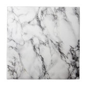 Marmorstein in Schwarz-Weiß-Farben Fliese (Vorderseite)