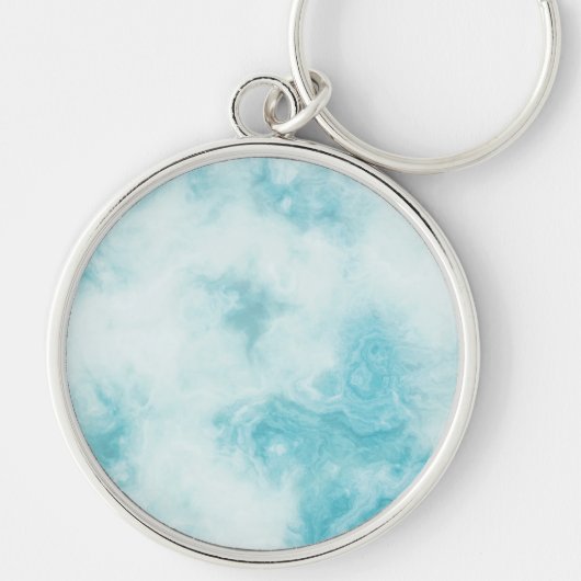 Marmorstein Premium Runder Schlüsselanhänger (Vorne)