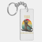 Marmorstein Premium Square Schlüsselanhänger (Vorderseite links)