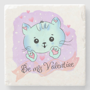 Marmorstein-Unterlage Valentinstag Von Mine Steinuntersetzer