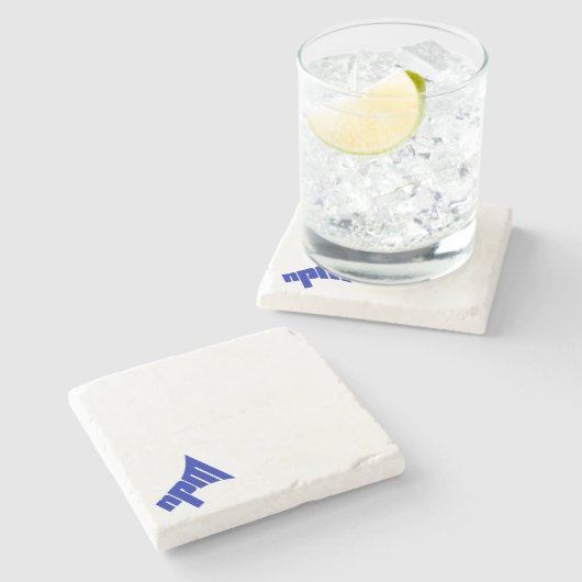 Marmorstein-Untersetzer Steinuntersetzer (Seitenansicht)