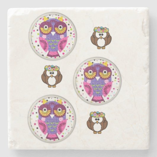 Marmorstein Untersetzer Valentinstag (Vorderseite)