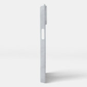 Marmorstein Weißes iPhone 13 Hülle (Rechte Seite)