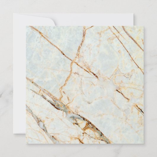 Marmorsteindusche Einladung (Rückseite)